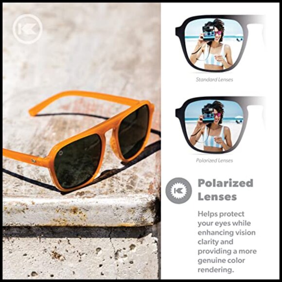 Polarized Sunglasses with UV400 Protection, Polycarbonate Frame main image 6
